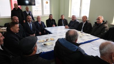 Yozgat Valisi Mehmet Ali Özkan, Köy Muhtarları Derneği'ni ziyaret ederek,