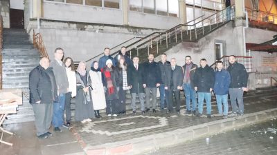 Yerköy Belediye Başkanı Fatih Arslan, beraberinde AK Parti Yerköy İlçe