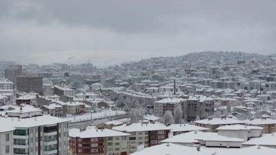 Tüm yurtta etkili soğuk hava ve kar yağışı Yozgat’ta da