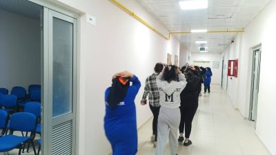 Yozgat AFAD ekipleri, Türkiye Diyanet Vakfı Çekerek Kız Öğrenci Yurdu'nda