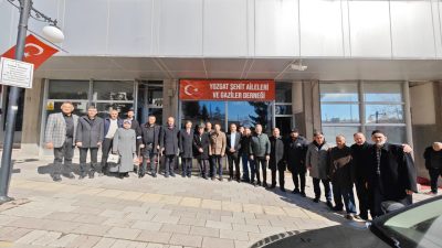 AK Parti Yozgat İl Başkanı Av. Hasan Kandemir, beraberinde İl