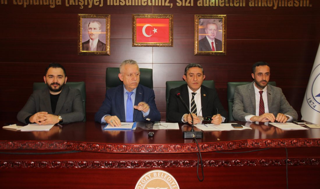 Yozgat Belediyesi Meclisi toplandı ve gündemdeki altı maddeyi görüştü. En