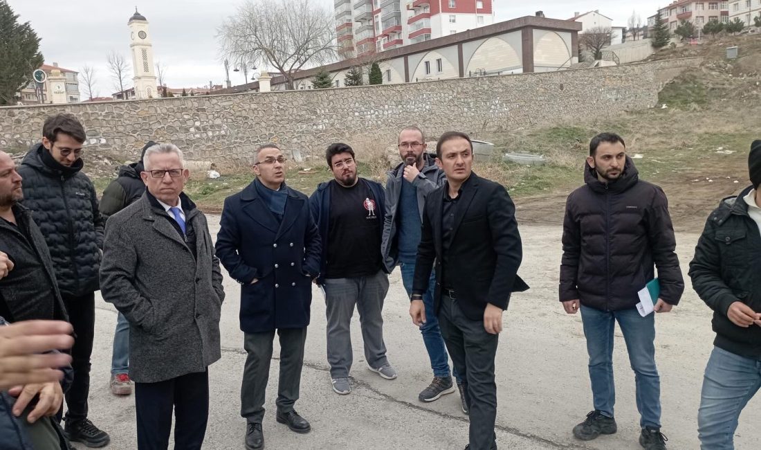 Yozgat’ta yapılması planlanan taşkın koruma kanalı için saha incelemesi gerçekleştirildi.