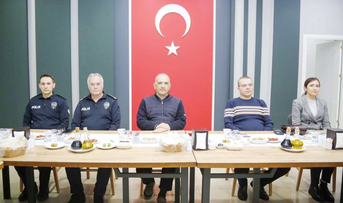 Yozgat İl Emniyet Müdürü Recep Tecimer, Müdür yardımcıları ve emniyet