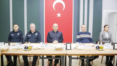 Yozgat İl Emniyet Müdürü Recep Tecimer, Müdür yardımcıları ve emniyet