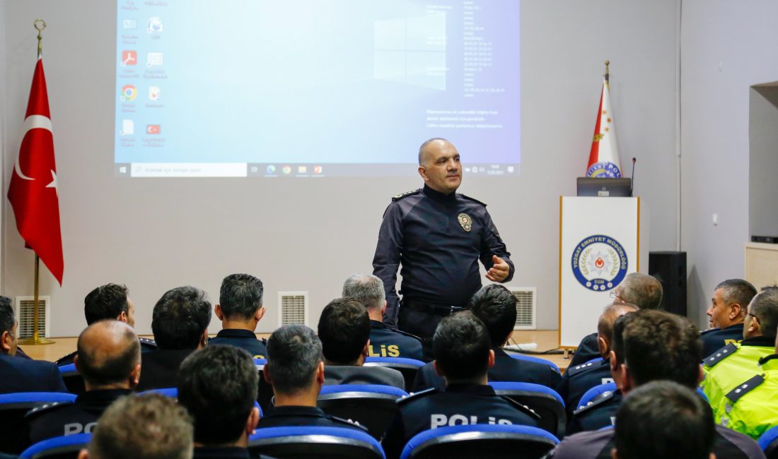 Yozgat İl Emniyet Müdürü Recep Tecimer’in başkanlığında, İl Emniyet Müdür