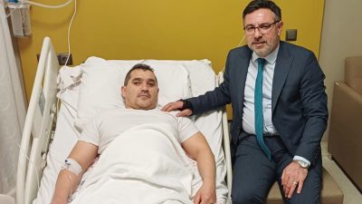 Yerköy Belediye Başkanı Fatih Arslan, Yozgat Şehir Hastanesi’nde anjiyo ameliyatı