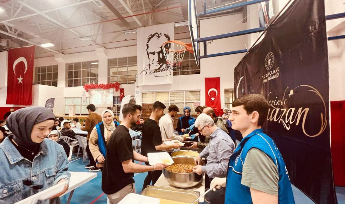 Yozgat Gençlik ve Spor İl Müdürlüğü Gençlik Merkezi, Ramazan’ın bereketini