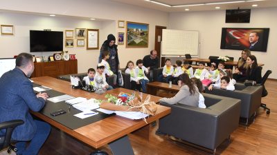 Yozgat Küçük Eller Kreşi öğrencileri, 14 Mart Tıp Bayramı dolayısıyla