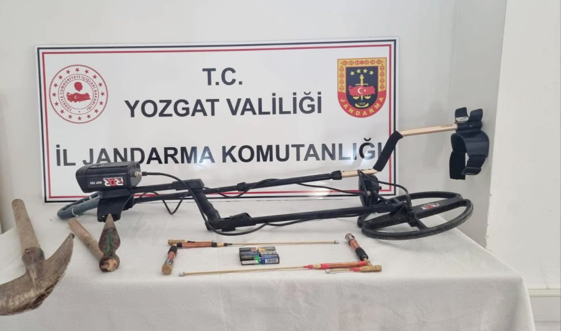 Yozgat İl Jandarma Komutanlığı ekipleri, Saraykent ilçesinde düzenledikleri operasyonda kaçak