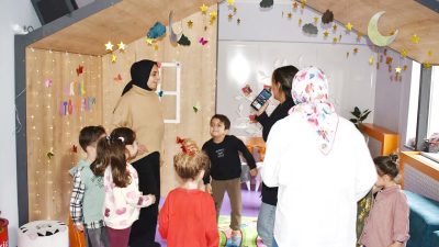 İl Kültür ve Turizm Müdürlüğü’ne bağlı Bebek ve Çocuk Kütüphanesi,