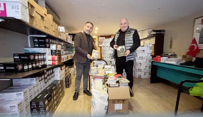 Şehitlerimizin isimlerini yaşatmak ve gelecek nesilleri kitapla buluşturmak amacıyla başlatılan