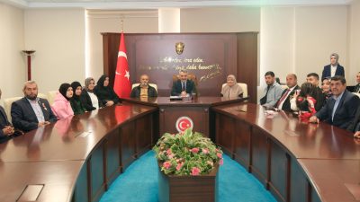 Yozgat Valisi Mehmet Ali Özkan, Cumhurbaşkanlığı tarafından tevdi edilen Devlet