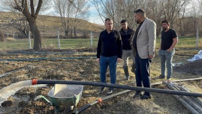 Sorgun Belediye Başkanı M. Erkut Ekinci yürütülen sondaj çalışmaları sonucunda