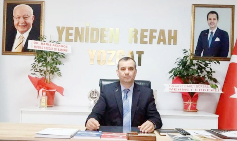 Yeniden Refah Partisi Yozgat İl Başkanı Süleyman Adıgözel, Türkiye'nin coğrafi