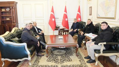 Yozgat Şehit Aileleri ve Gaziler Derneği Başkanı Gökay Açıkgöz ve