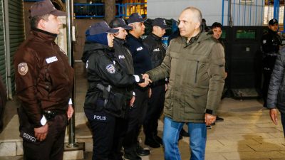 Yozgat İl Emniyet Müdürü Recep Tecimer ve İl Emniyet Müdür