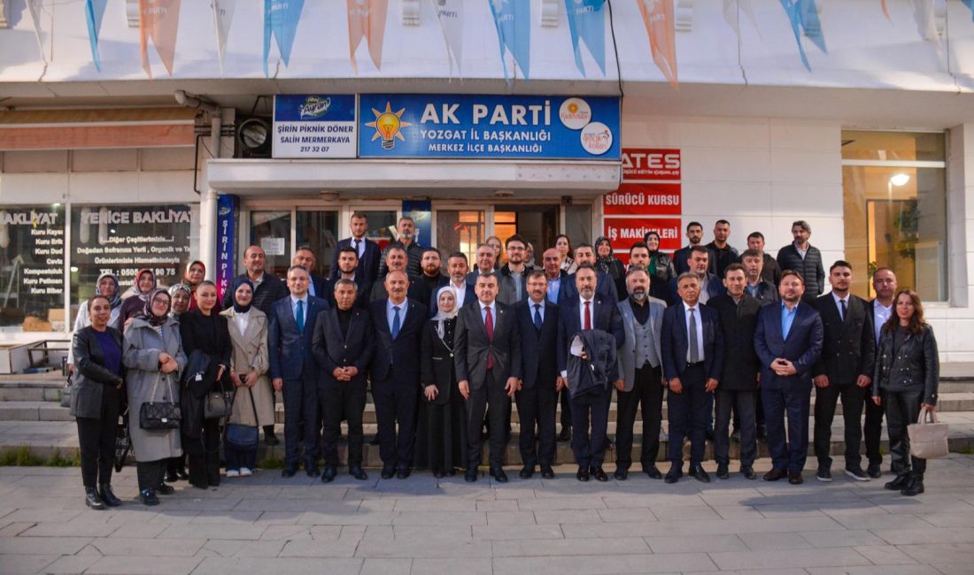 AK Parti Yozgat İl Başkanlığı’nda Teşkilat Başkan Yardımcısı Ahmet Çolakoğlu’nun