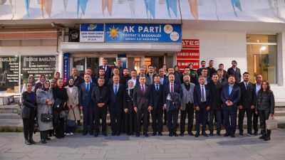 AK Parti Yozgat İl Başkanlığı’nda Teşkilat Başkan Yardımcısı Ahmet Çolakoğlu’nun