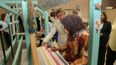 Yozgat Valisi Mehmet Ali Özkan’ın eşi Arzu Özkan, Yozgat Belediyesi