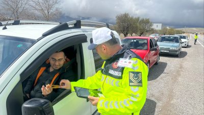 Yozgat İl Jandarma Komutanlığı, Ramazan Bayramı süresince trafik güvenliğini sağlamak