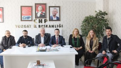 Cumhuriyet Halk Partisi (CHP) İl Başkanı Abdullah Yaşar, 19 Nisan