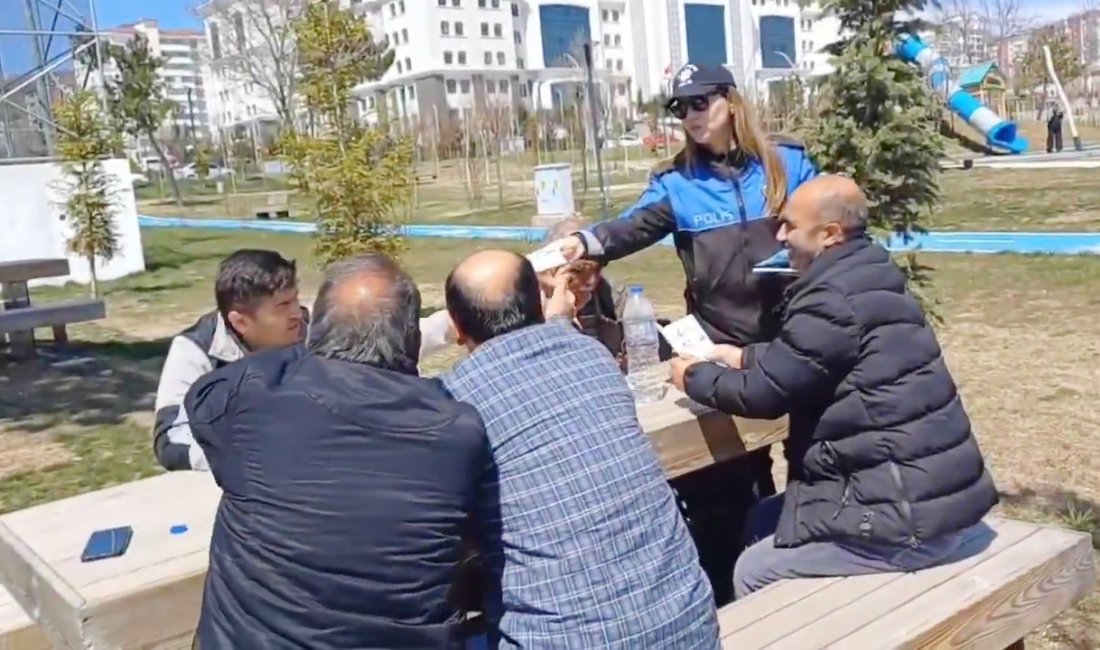 Yozgat’ta Toplum Destekli Polislik faaliyetleri kapsamında yürütülen çalışmalar çerçevesinde, vatandaşlara