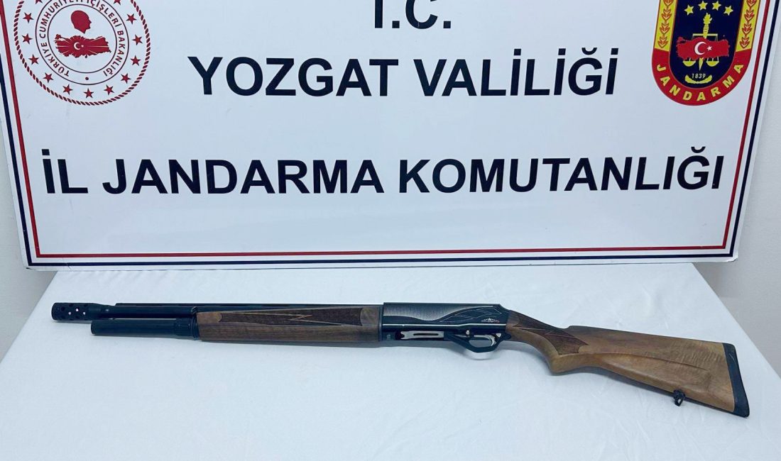 Yozgat’ta meydana gelen asayiş olayında, ruhsatlı av tüfeğiyle suça karıştığı