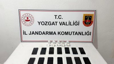 Yozgat İl Jandarma Komutanlığı ekiplerince Sorgun’da gerçekleştirilen operasyonda, kaçak elektronik