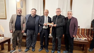 Yozgat Belediye Başkanı Kazım Arslan, meslek grubu buluşmaları programı kapsamında,