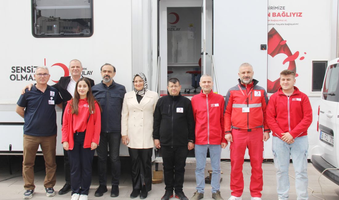 İç Anadolu Bölge Kan Merkezi tarafından Yozgat’ta başlatılan kan bağışı