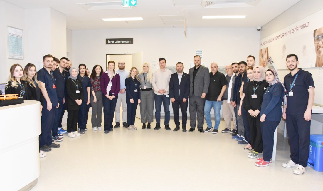 Yozgat Şehir Hastanesi’nde, 28 Nisan Laboratuvar Çalışanları Günü dolayısıyla bir