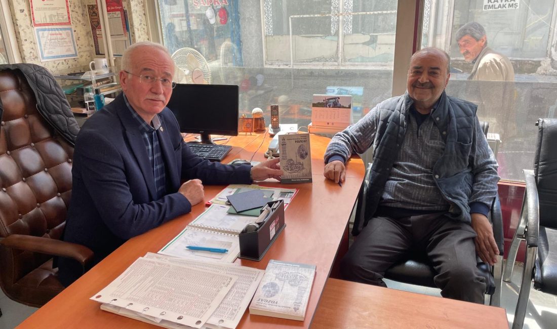 Nurdoğdu’nun yeni kitabı “Türklerin Anadolu’da kurduğu tek şehir Yozgat” raflarda