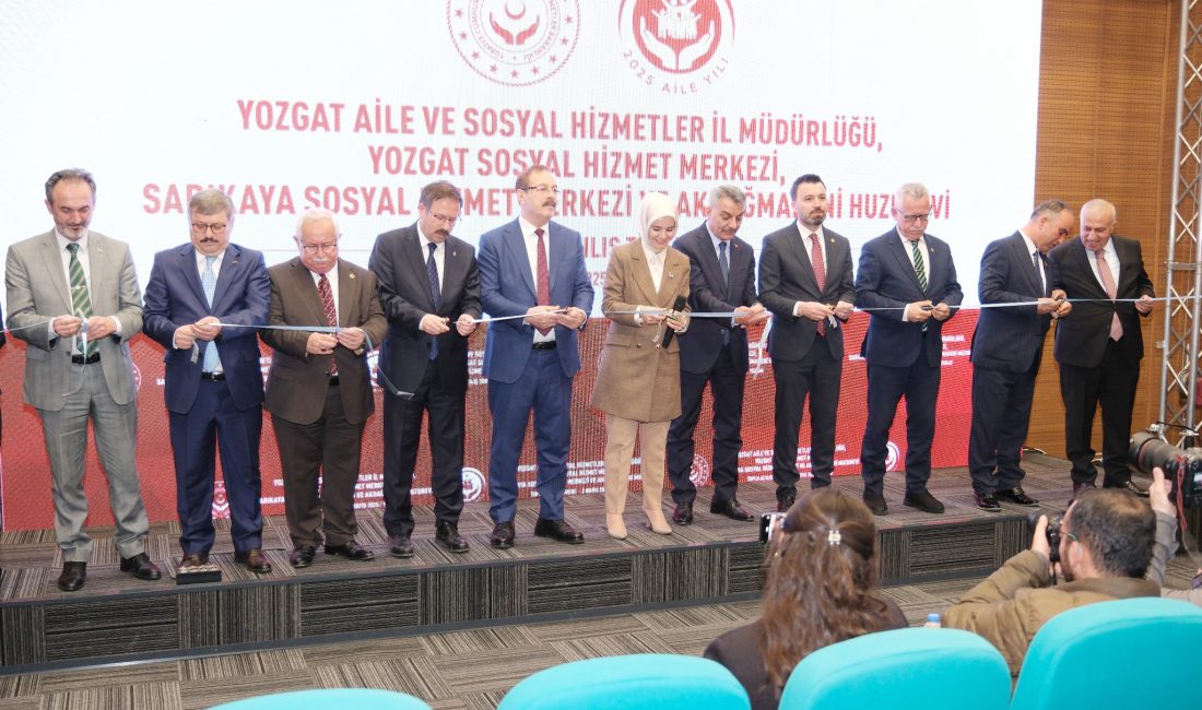 Aile ve Sosyal Hizmetler Bakanı Mahinur Özdemir Göktaş, Yozgat’ta gerçekleştirdiği