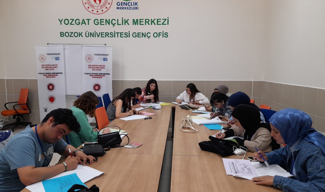 Yozgat Bozok Üniversitesi (YOBÜ) Genç Girişimciler Topluluğu (GGT) tarafından yürütülen