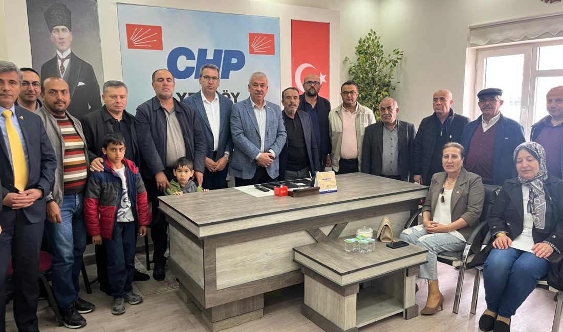 CHP Yozgat İl Başkanı Abdullah Yaşar, miting sonrası teşekkür ve