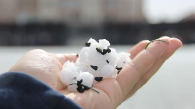 Yozgat’ta aniden bastıran dolu yağışı, özellikle Yozgat Merkez ve Sorgun’da