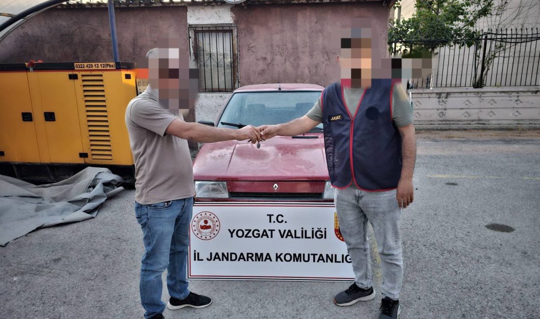 Yozgat İl Jandarma Komutanlığı ekipleri, Boğazlıyan ilçesine bağlı bir köyde