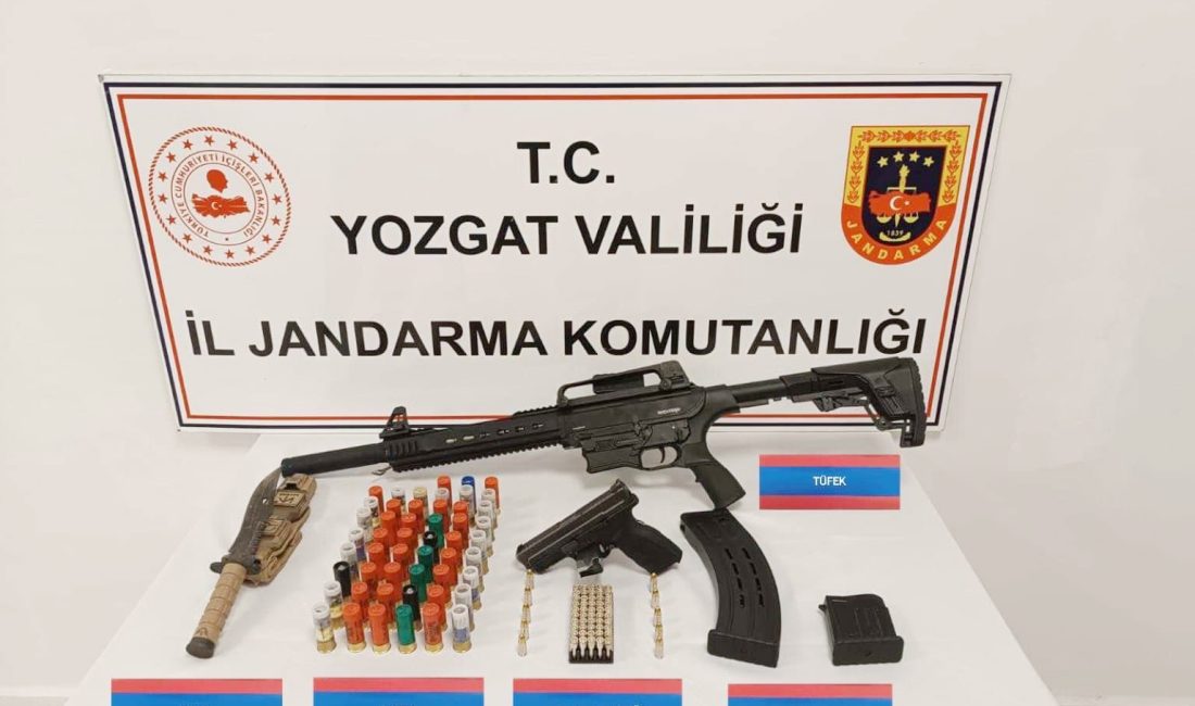 Yozgat İl Jandarma Komutanlığı, Nisan ayına ilişkin 1 aylık yürütülen