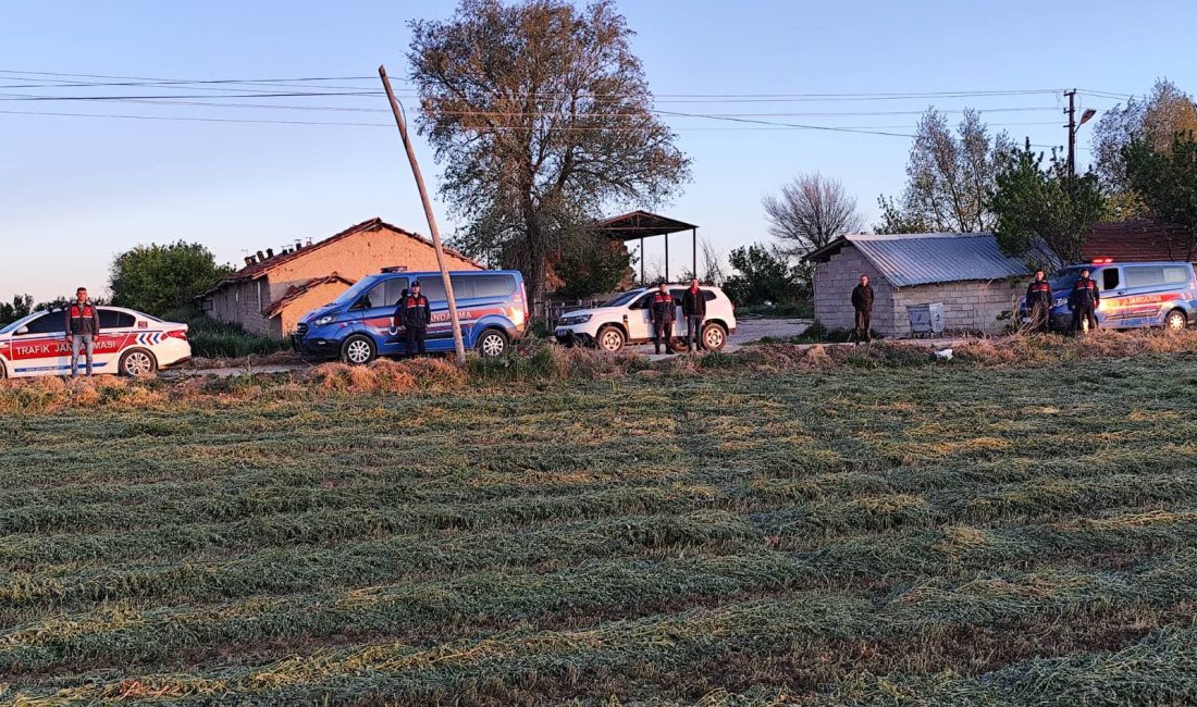 Yozgat İl Jandarma Komutanlığı ekipleri, Sarıkaya ilçesine bağlı Karayakup Mahallesi’nde