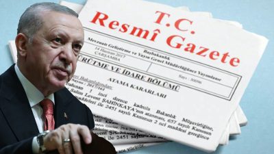 Cumhurbaşkanı Recep Tayyip Erdoğan’ın imzasıyla 28 Mayıs 2025 Çarşamba günü