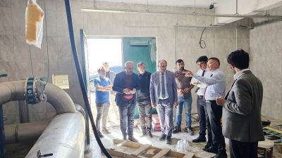 Yozgat İl Özel İdaresi Genel Sekreteri Nazif Yılmaz, proje sahasında