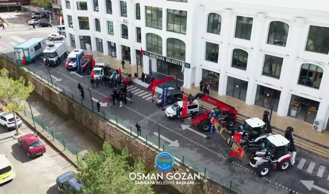  Sarıkaya Belediyesi, ilçeye daha hızlı ve kaliteli hizmet sunmak