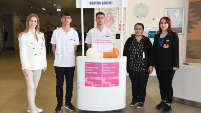 Dünya El Hijyeni Günü kapsamında Yozgat Şehir hastanesinde düzenlenen etkinlikle