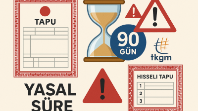 Tapu ve Kadastro Genel Müdürlüğü (TKGM), hisseli taşınmaz sahiplerine önemli