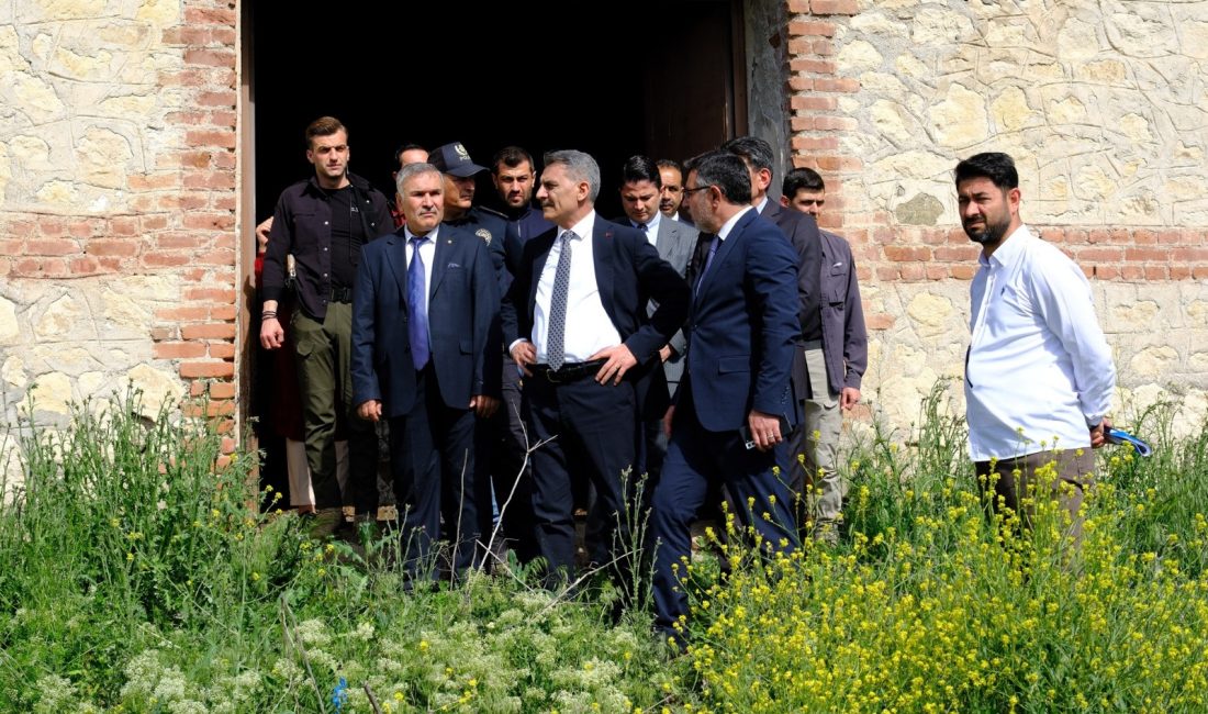 Yozgat Valisi Mehmet Ali Özkan, ilçe ziyaretleri kapsamında Yerköy’de bir