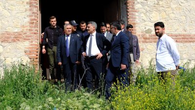 Yozgat Valisi Mehmet Ali Özkan, ilçe ziyaretleri kapsamında Yerköy’de bir