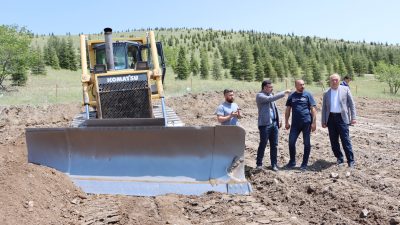 Yerköy Belediye Başkanı Av. Fatih Arslan, Beyazıtoğlu Çiftliği sınırları içerisinde,