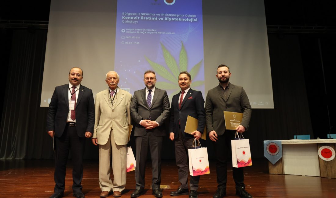 Yozgat Bozok Üniversitesinde Kenevir Araştırmaları Enstitüsü tarafından kenevirin bölgesel kalkınmadaki