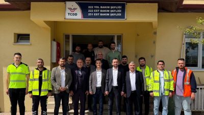 Ulaştırma Memur-Sen Genel Başkanı Kenan Çalışkan, beraberinde sendikal çalışmalar kapsamında